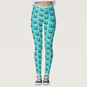 Legging Penas de Pavão para o 84º Aniversário ou Aniversár