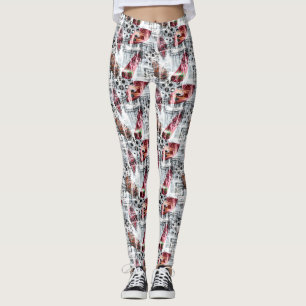 Legging Penas, étnicas.