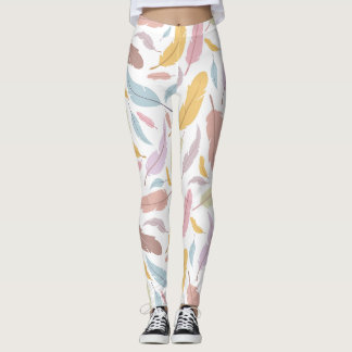 Legging Penas Padrão sem costura