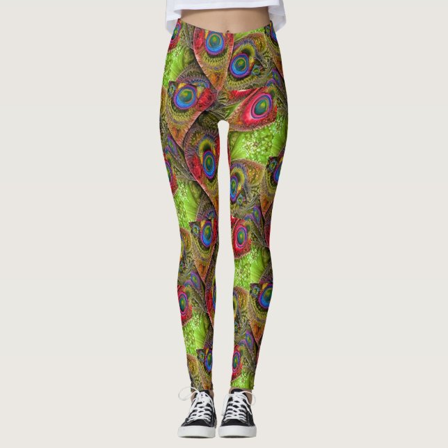 Legging Penas Paisley2 (Frente)