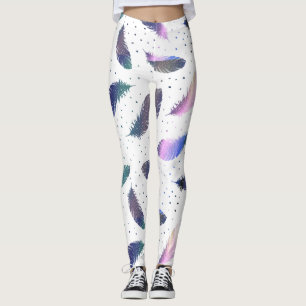 Legging Penas Uplifting da meditação de Pilates da ioga 