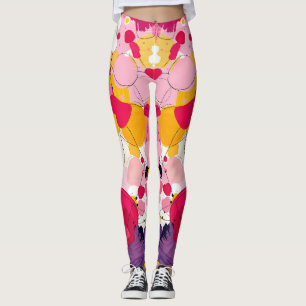 Legging "Pensamentos Aleatórios de Amor" - Abstrato Colori