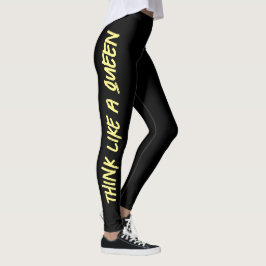 Legging Pense como uma rainha
