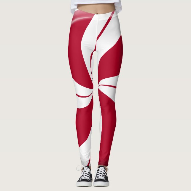 Legging Peppermint Swirl (Frente)