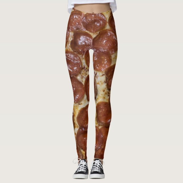 Legging Pepperoni Pizza (Frente)