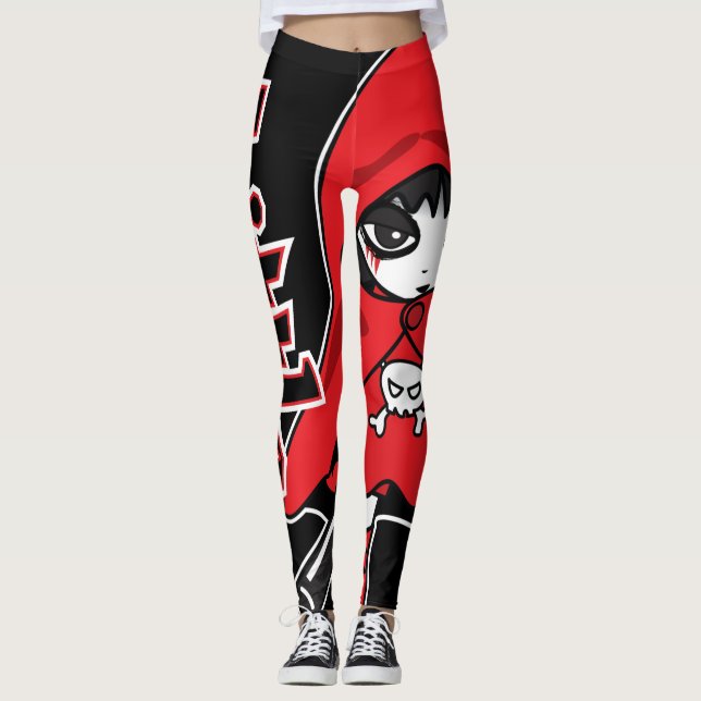 Legging Pequenas Vermelhas (Frente)