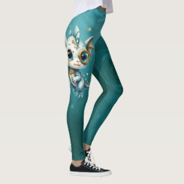 Legging Pequeno Dragão a Vapor – Engenheiro de Caos Profis