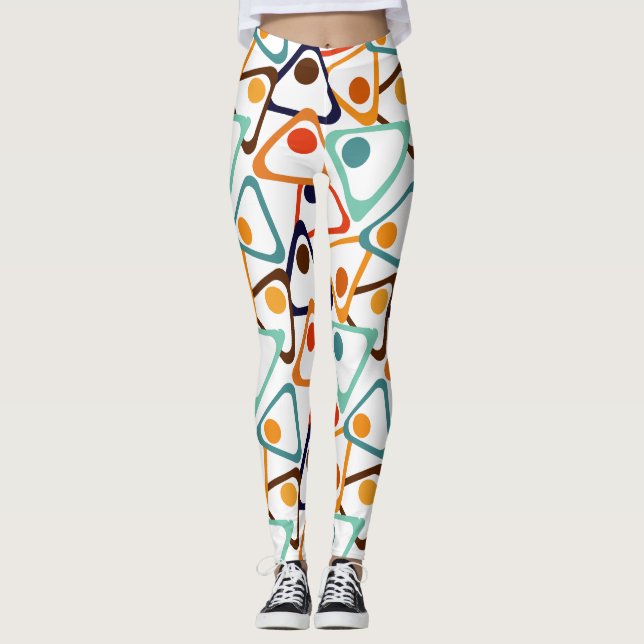 Legging Pequenos triângulos dos 70 anos (Frente)