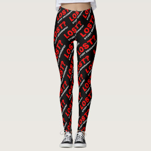 Legging Perdido? Estudar Geografia