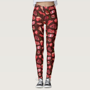 Legging Perfis de peças de carne