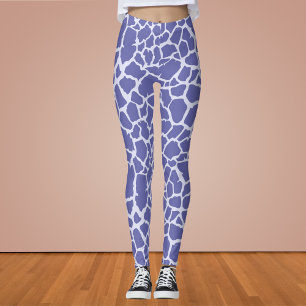 Legging Periwinkle Giraffe Impressão