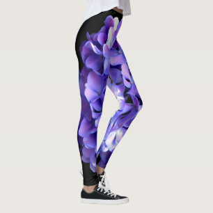 Legging Periwinkle Hydrangeas
