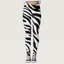 Perna de design zebra