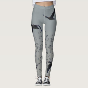Legging Perna dos Gansos Voadores