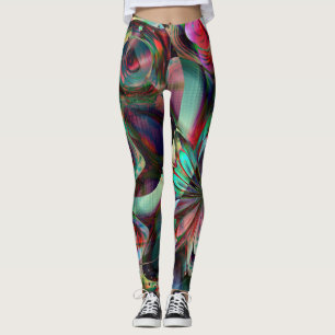 Legging Pernas abstrato