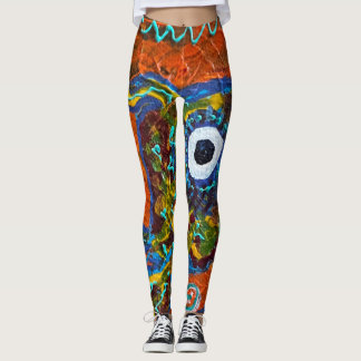 Legging Pernas abstrato