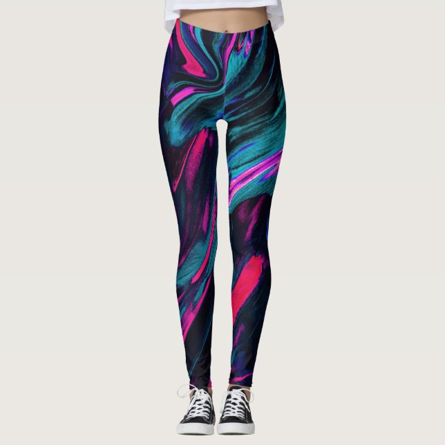 Legging Pernas abstrato (Frente)