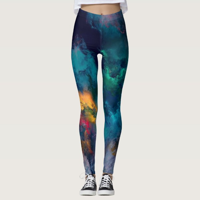 Legging Pernas abstrato (Frente)