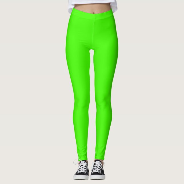 Legging Pernas amarelas brilhantes (Frente)