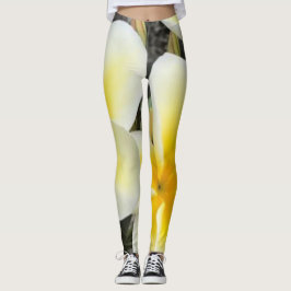 Legging Pernas amarelas da flor