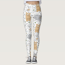 Legging Pernas Cães Design