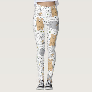 Legging Pernas Cães Design