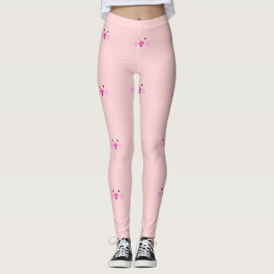 Legging Pernas cor-de-rosa