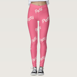 Legging pernas cor-de-rosa