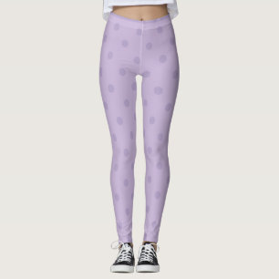 Legging Pernas da Bolinhas da lavanda