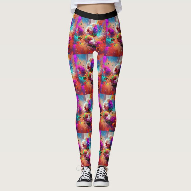 Legging Pernas da Flor (Frente)