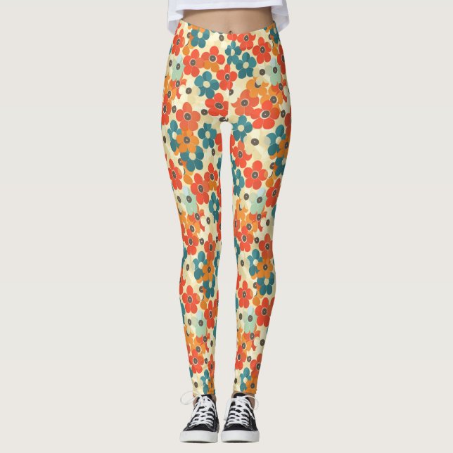 Legging Pernas da Flor Elegante (Frente)