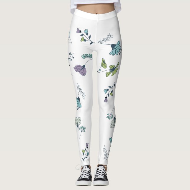 Legging Pernas da Flor Grandes (Frente)