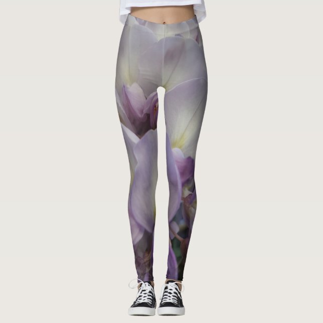 Legging Pernas da Flor Roxo (Frente)