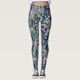 Legging Pernas da selva de animais