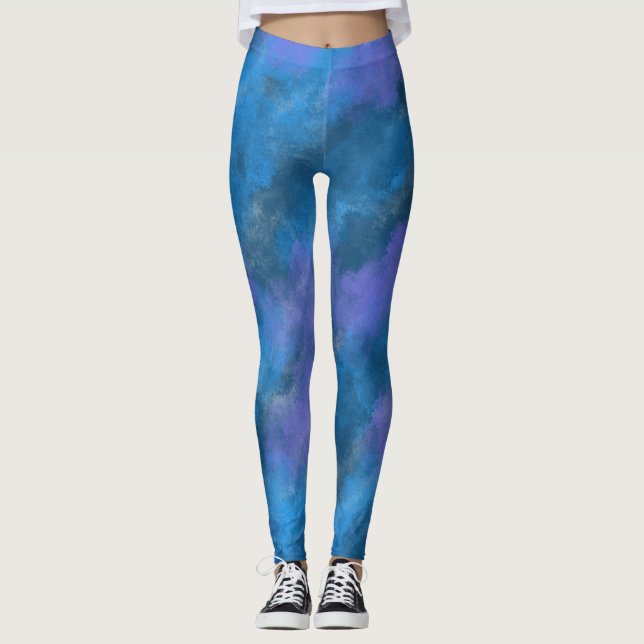 Legging Pernas das Cores de Água (Frente)