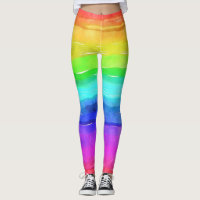 Pernas das Cores do Arco-Íris