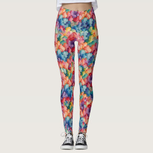 Legging Pernas das Nuvens Arco-Íris