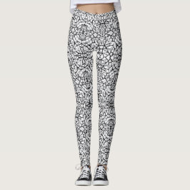 Legging Pernas de abstrato de design
