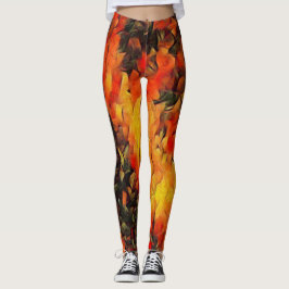 Legging Pernas de amor das raízes do diabo