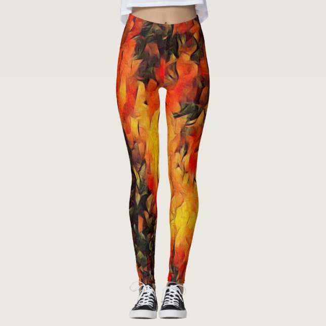 Legging Pernas de amor das raízes do diabo (Frente)