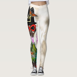 LEGGING PERNAS DE ARTE NEGRA