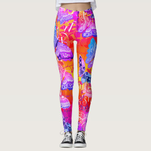 Legging Pernas de Borboleta Sunny Boho