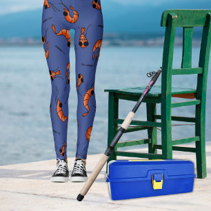 Legging Pernas de camarão-marisco