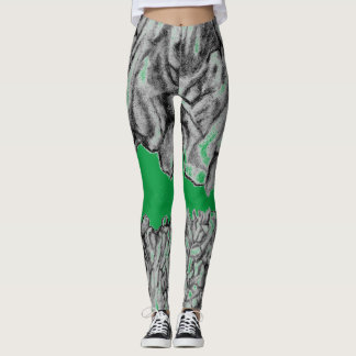 Legging Pernas de captura ocular para exercício ou visto c