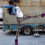 Legging Pernas de Dança do Crânio do Açúcar - Legal<br><div class="desc">Uma parede de crânios de açúcar dançando nas suas pernas. Você é a festa quando aparece aqui! Divertido, excitante, interessante e ousado dizer, adorável? Quer esteja a trabalhar, a esticar-se, ou a sair, certamente que não falta energia nestes! E você pode mudar a cor de fundo para o que seu...</div>