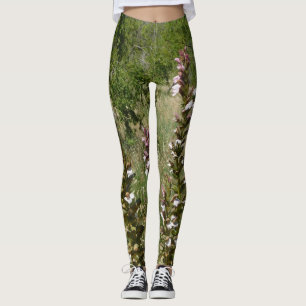 Legging Pernas de esticamento com design ecológica