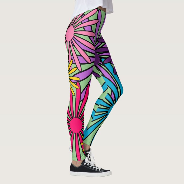 Legging Pernas de flores (Direita)