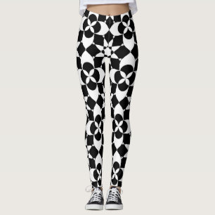 Legging Pernas de flores e estrelas