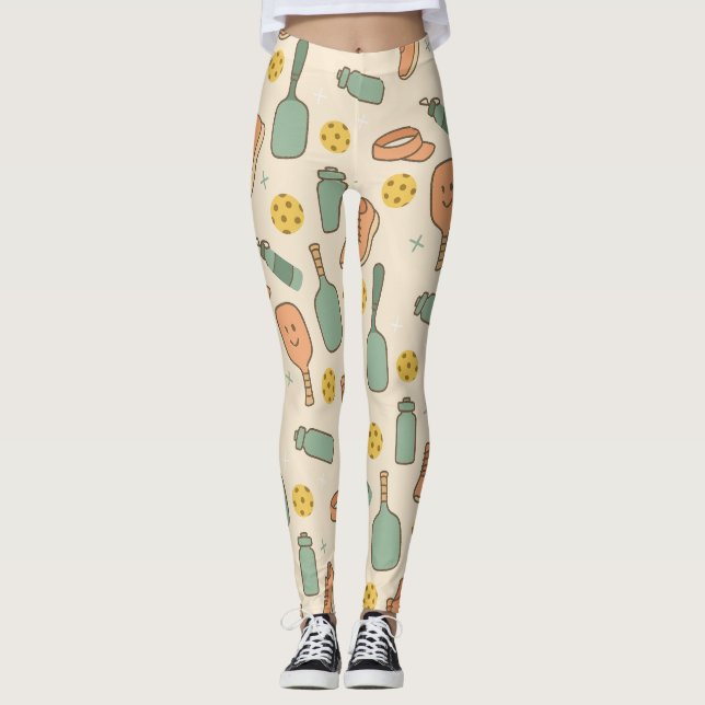 Legging Pernas de garrafas de Calçado para torneio de picl (Frente)