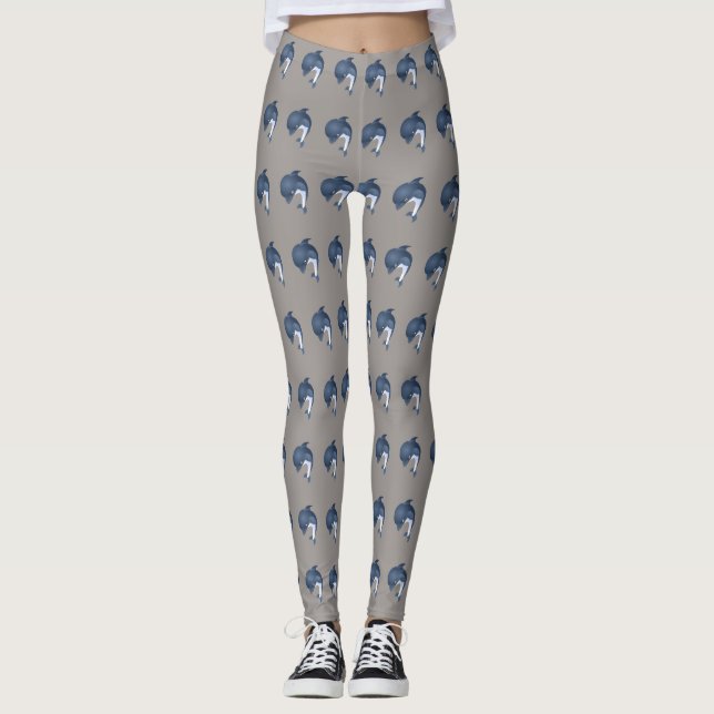 Legging pernas de golfinho (Frente)